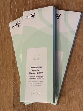 🩹🤕NWT 10 MOTIF MEDICAL CESAREAN POSTPARTUM WOUND DRESSING STEP 1 🤕🩹